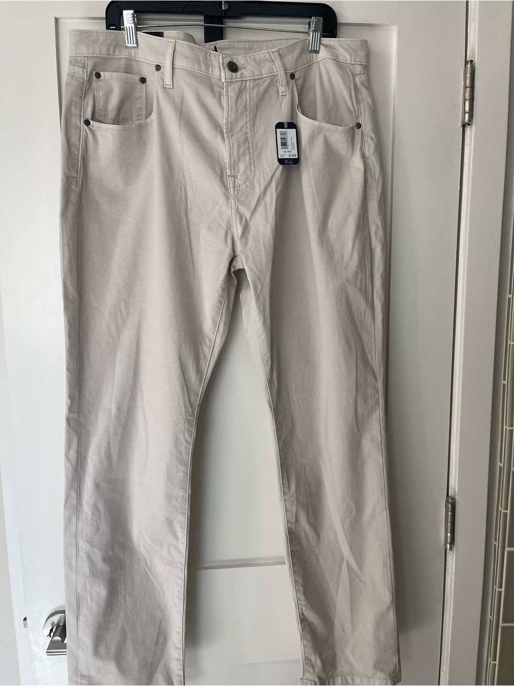 johnnie-O Light Beige Chino Pants sz 38x32 $178